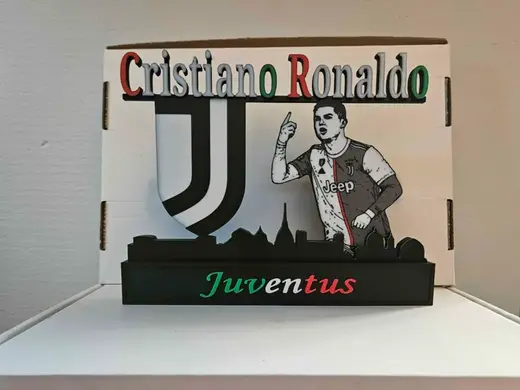 Serie A - Juventus Christiano Ronaldo Display