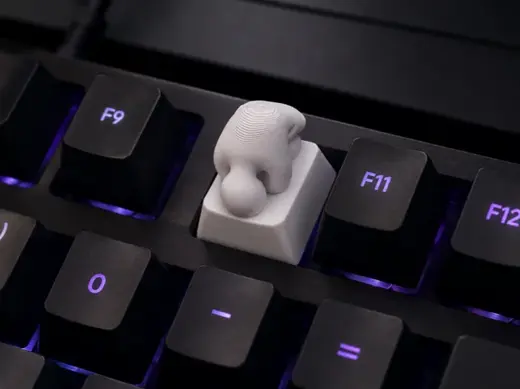 Meccha chameleon Hider keycap