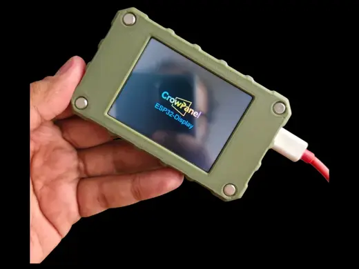 Elecrow 2.8" ESP32 Solo Miner LCD Display Case