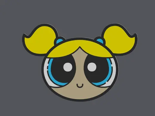 Bubbles Crocs Charm