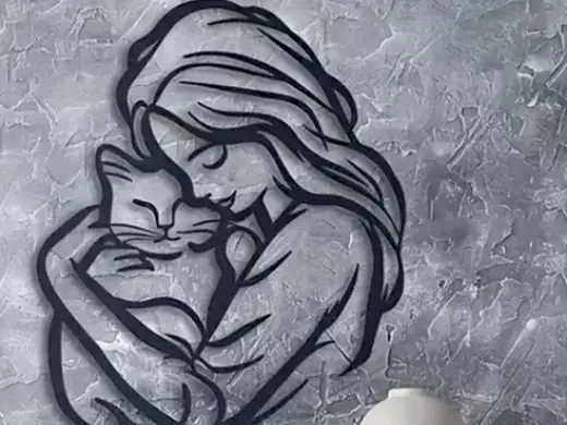 Love Cats Wall Decor