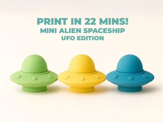 Mini Alien Spaceship – UFO Edition