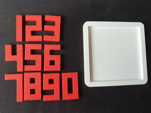 Numbers puzzle (no AMS needed) => Under hour print