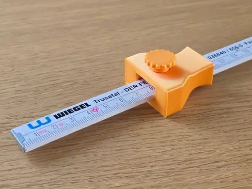 Zollstockanschlag Anschlag Holzgliederstab v2