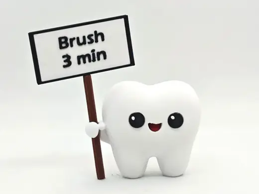 Tooth Brush Reminder – Custom Sign (Bath Decor)