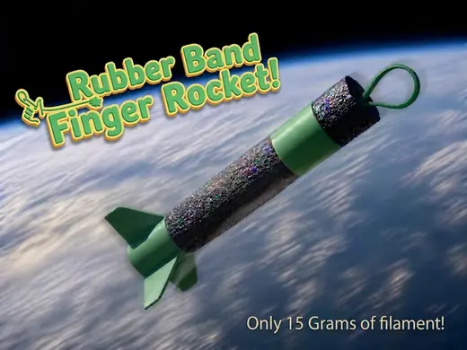 Foam Finger Rocket