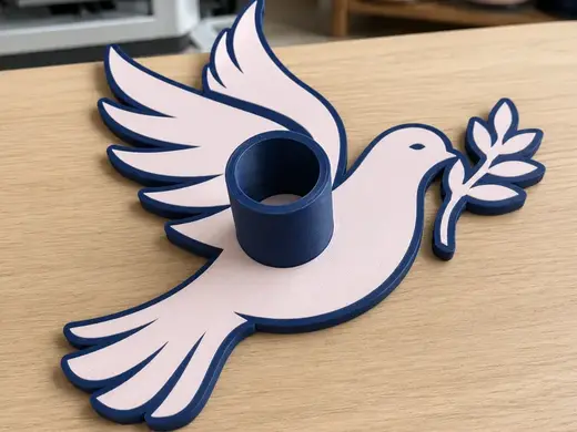 Dove Jumbo Pencil Stand