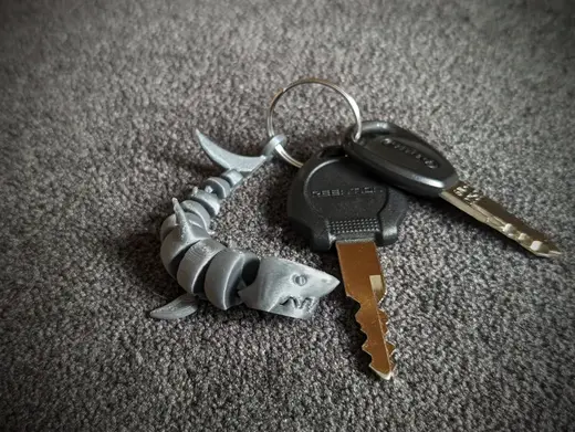 Baby Shark Keychain