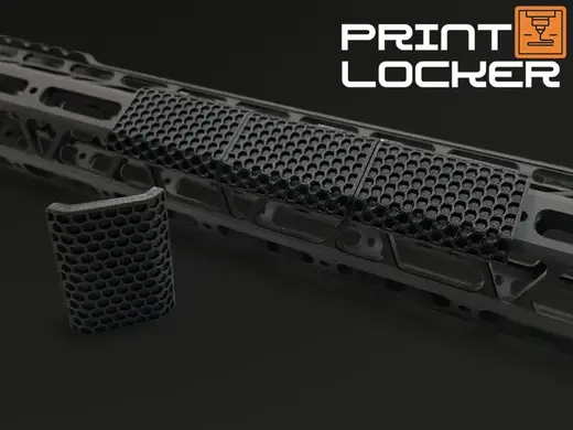 (Snap In) M-LOK Rail Covers Hex Grip V2