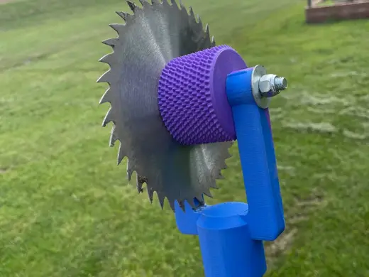 HOMEMADE EDGER FOR TRIMMING LAWN