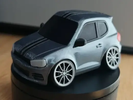 Volkswagen scirocco cartoon