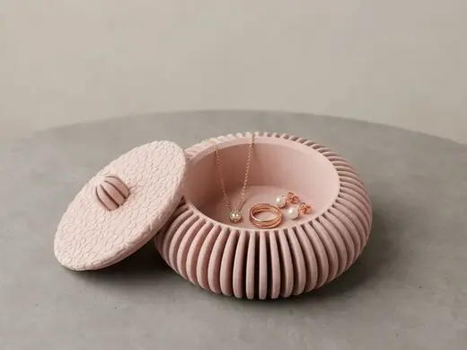 Organizador de Joyas Voronoi y Estilo Minimalista