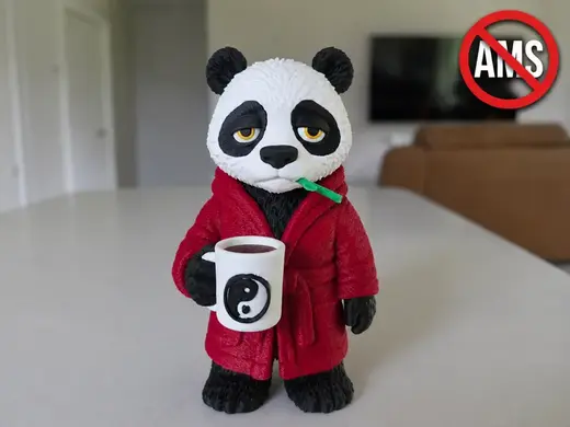 Bear With Me... I Need Coffee - Panda (No AMS)