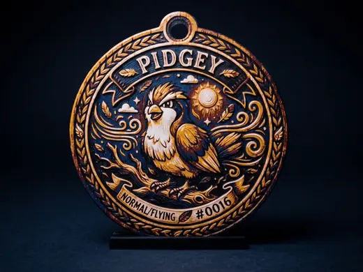 Pidgey #0016 - Pokemon Ornament