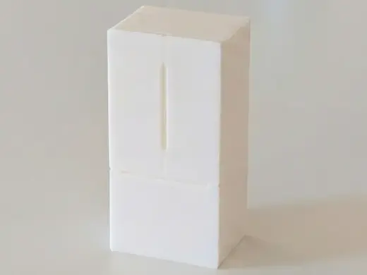 Miniature French Door Fridge 1:50 scale - BOSCH