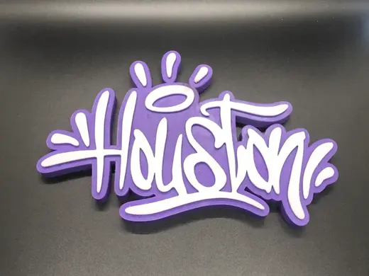 Houston Graffiti Art 3D, Texas