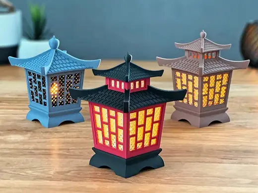 Japanese Style Mini Tea Light Lantern