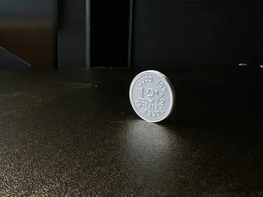 Trade coin copy - single sided