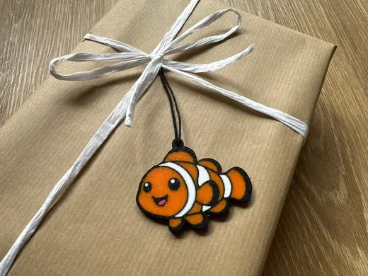 Cute Clownfish Ornament