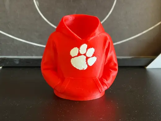 Clemson Tigers Hoodie Pen Holder