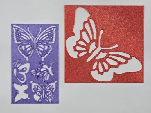 Intricate Butterfly Collection Art Stencils