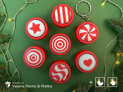 Candy Clicker, 7 versions, Christmas Fidget Gift