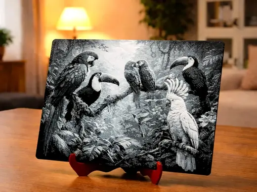 Birds in the jungle - HueForge