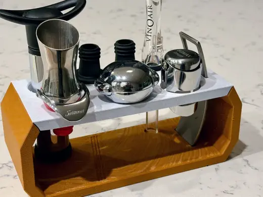 Minimalist Modern Wine & Bar Tool Caddy