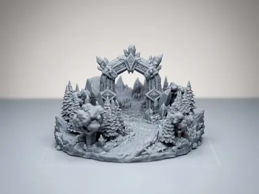 Fantasy Portal Miniature – Gate Scenic Diorama