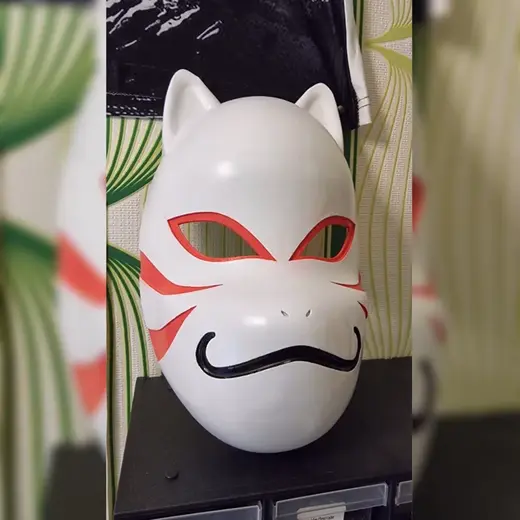 KAKASHI NARUTO mask with closed mouth