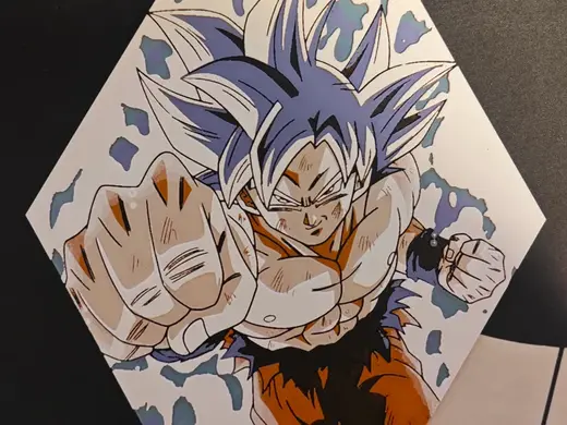 Hueforge Goku Ultra Instinto modo panal
