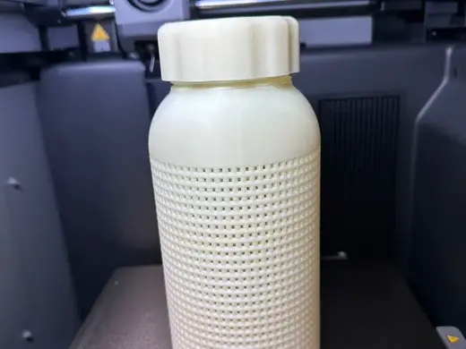 Perforated Wide-Neck Bottle – Silica Gel Drying