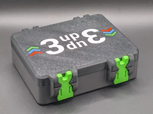 3UP 3DOWN Double Deck Card Box - SnapLock