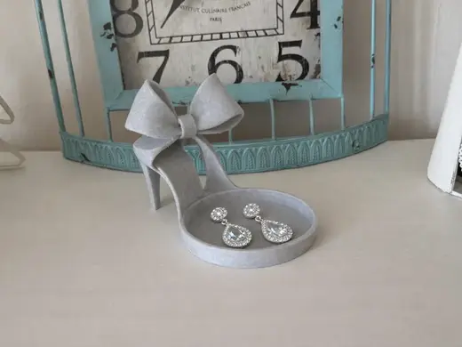 Decorative High Heel Jewelry Tray