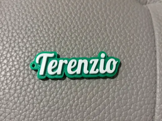 Terenzio name keychain