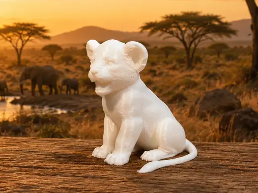 Lioness - From ZIMBABWE - Animal - Decor - Africa