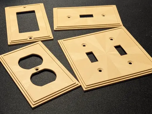 Art Deco Switch and Outlet Covers