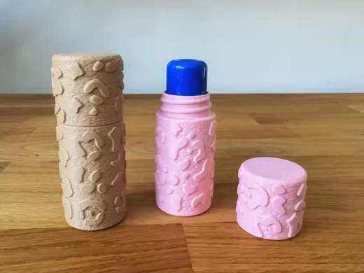 Leopard Print Lip Balm Holder
