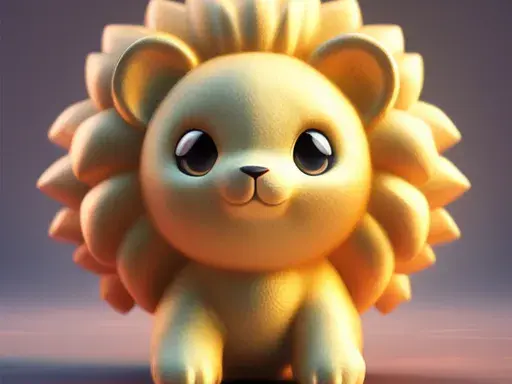 Golden Hedgehog - Majestic and Cute