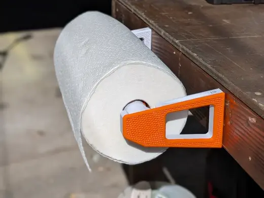 Ratcheting Paper Towel Holder v2.0