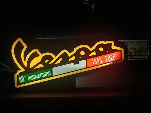 Vespa Anniversary Lightbox
