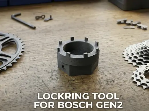 E-Bike Chainring Lockring Tool (Gen2 Interface)