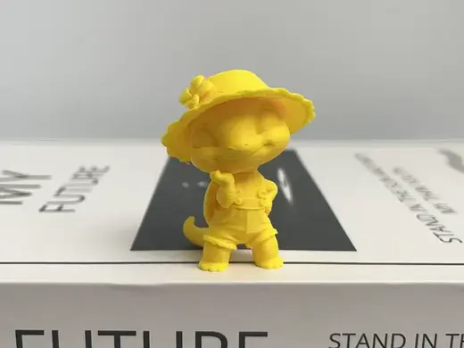 戴着草帽的可爱小乌龟玩具 桌面摆件