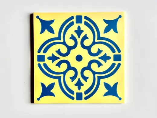 Azulejo Portuguese traditional tile