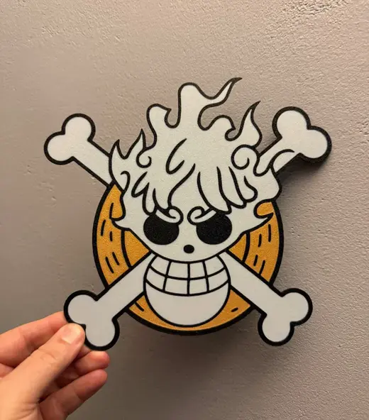 Logo Luffy One Piece Gear 5