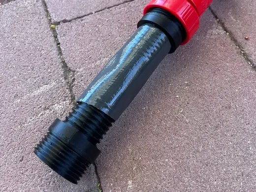 1.5" NH thread to 1.5" drain hose barb