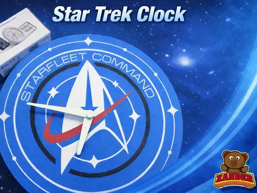 Star Trek Clock