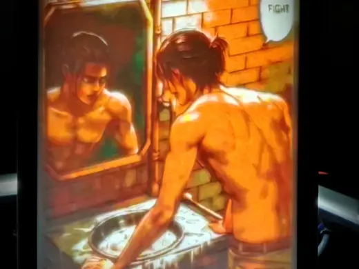 Eren Jeager Lithophane