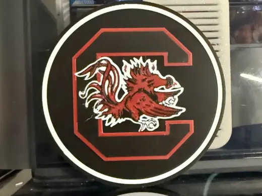 SOUTH CAROLINA GAMECOCKS COASTER