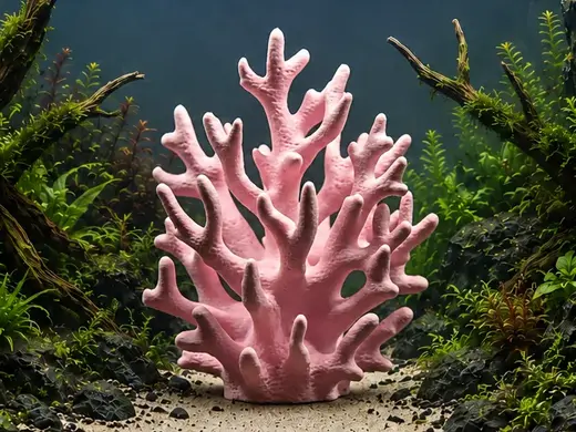 Stylophora Pistillata Coral #2 - Aquarium Decor